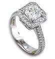 White Gold Diamond Ring